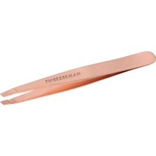 Tweezerman Rose Gold Slant Tweezer Cımbız