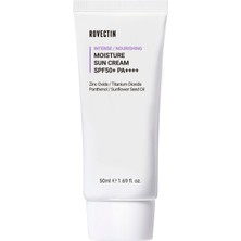 Rovectin Intense Moisture Sun Cream SPF50+ Pa++++ Pantenollü Mavi Işık Karşıtı Nemlendirici Güneş Kremi 50 ml