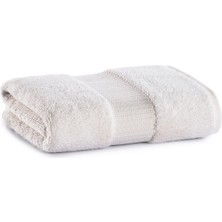 L’appartement Valencia Fibroluxe ® Ivory Bambu Tekli Yüz Havlusu 50 x 90 cm