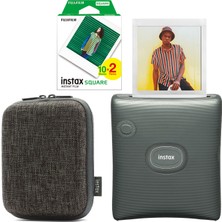 Fujifilm Instax Sq Link Yeşil Ex D Akıllı Telefon Yazıcısı ve Hediye Seti 4
