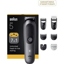 Braun Series 7 Hassas Düzeltici Başlık Islak ve Kuru Elektrikli Tıraş Makinesi 72-G1200S