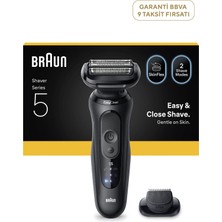 Braun Series 5 Hassas Düzeltici Başlık Elektrikli Tıraş Makinesi  Şık Tasarım  52-N1200S