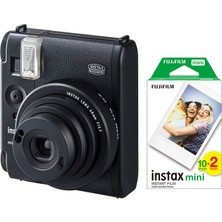 Fujifilm Instax Mini 99 Siyah Fotoğraf Makinesi Kız Çocuklar İçin Özel Olaylarda Kullanım + 20'li Film
