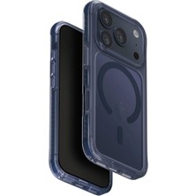 Uniq Combat iPhone 17 Pro Max Lacivert Magsafe Uyumlu Telefon Kılıfı