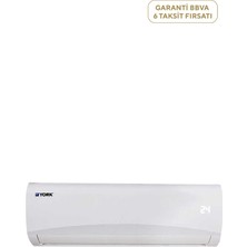 York YHKF12YEEBMJO-X A++ 12000 Btu R410A Inverter Duvar Tipi Klima