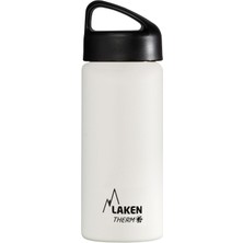 Laken Klasik Beyaz Şişe Termos 0,50 Lt