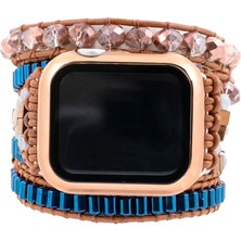 Gwelry Joesy Wrap 38/41 mm Apple Watch Uyumlu Kadın Akıllı Saat Kordon