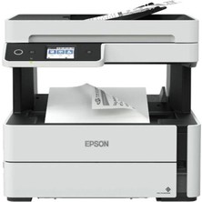 Epson Ecotank M3170 Wi-Fi+Tarayıcı+Fotokopi+Faks Mono Çok Fonksiyonlu Tanklı Yazıcı C11CG92404