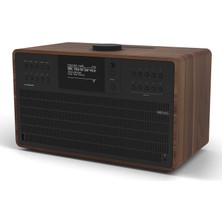 Revo Ceviz Siyah Supercd Sound System CD Player Dab + Fm Internet Bluetooth'lu Dijital Radyo