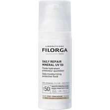 Filorga Daily Repair Fluid Mineral SPF50 Kızarıklık Karşıtı Yüksek Güneş Korumalı Nemlendirici Krem 50 ml