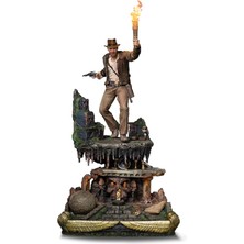 Iron Studios Deluxe Limited Edition Indiana Jones Heykel Figür
