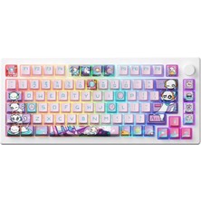 Akko Mod 007B Pc 7th Anniversary Hall Effect Manyetik Switch Rgb Kablosuz/kablolu Hotswap Mekanik Gaming Klavye