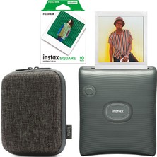 Fujifilm Instax Sq Link Yeşil Ex D Akıllı Telefon Yazıcısı ve Hediye Seti 3