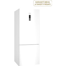 Siemens IQ300 KG55NCWE0N Total Nofrost Alttan Donduruculu Beyaz Buzdolabı 483 Lt