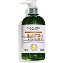 L'occitane  Aromachologie Neutral Massage Body Oil 500 ml