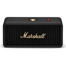 Marshall Emberton Iıı Black & Brass 2X38W 32+ Saat Çalma Süresi IP67 Suya Dayanıklı True Stereophonic Bluetooth Hoparlör