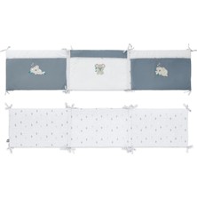 Gezenbebe Hero Koala Nakışlı Bebek ve Çocuklar Için Karyola Kenar Koruyucu 40 x 180 cm