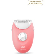 Braun Silk Épil Kablolu Epilatör 2 Hız Smartlight Ayarlı Özel Tasarım