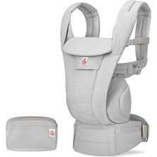 Ergobaby Omni Deluxe Cotton Pearl Grey 4 Farklı Taşıma Pozisyonlu 0-4 Yaş Ergonomik Kanguru