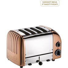 Dualit Classic Seri Bakır Rengi 4 Hazneli Ekmek Kızartma Makinesi
