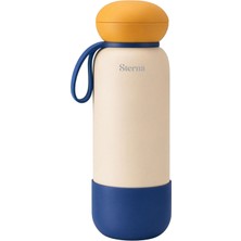 Sterna Aura Mustard Blue Çelik Termos 740 ml