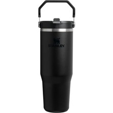 Stanley Iceflow Flip Straw Siyah Termos 0,89