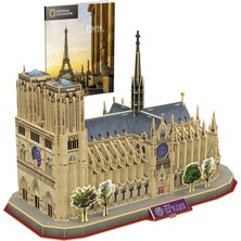 Cubic Fun National Geographic Serisi Notre Dame De Paris 3D Puzzle 128 Parça
