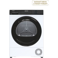 Haier HD90-A2939E-TR  Wi-Fi Bağlantılı Isı Pompalı Kurutma Makinesi 9 kg