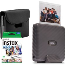 Fujifilm Instax Wide Link Gri Akıllı Yazıcı ve Çantalı Hediye Seti 3
