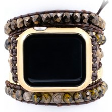Gwelry Yinyang Wrap 38/41 mm Apple Watch Uyumlu Kadın Akıllı Saat Kordon