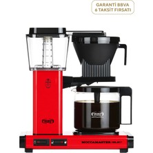 Moccamaster Kbg 741 Cam Potlu Kırmızı Filtre Kahve Makinesi