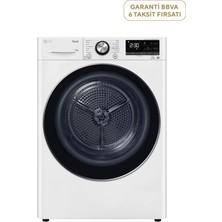 LG Dual Inverter Thinq Beyaz Isı Pompalı Kurutma Makinesi 10 kg
