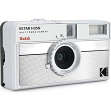 Kodak Ektar H35N 35MM Filmli Çizgili Gümüş Şipşak Fotoğraf Makinesi