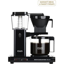 Moccamaster Kgb Select Cam Potlu Siyah Filtre Kahve Makinesi