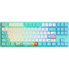 Akko 5087S Qmk Monet’s Pond Tkl Rgb Hotswap Mekanik Gaming Klavye