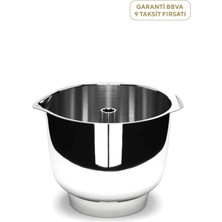 Ankarsrum Paslanmaz Çelik Çırpma Kasesi 3.5 Lt