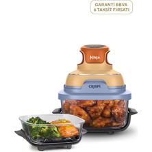 Ninja Crispi 4-In-1 Mango Clouds Taşınabilir Cam Hazneli Pişirme Sistemi