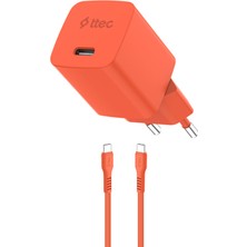 Ttec Smartcharger Gan 45W Avs Pd Hızlı Şarj Aleti + Usb-C 3A Şarj Kablosu