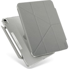 Uniq Camden iPad Air 4 10,9 Katlanabilir Gri Tablet Kılıfı