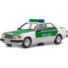 Norev 1:18 1992 Mercedes Benz 230E W124 Limousine Polizei Model Araba