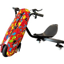 Citymate Drift Car Bluetooth Hoparlörlü Graffiti Desenli KASA22 Drift Scooter Hoverboard
