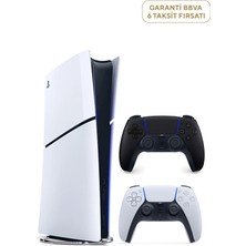 Sony Playstation 5 Slim Dijital Edition 825 GB SSD Oyun Konsolu + 2. Ps5 Kol Siyah (Yeni Sürüm)