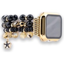 Gwelry Gloria Stretchy 38/41 mm Apple Watch Uyumlu Kadın Akıllı Saat Kordon