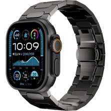 Bikordon Titanova Apple Watch Uyumlu Titanyum Akıllı Saat Kordon