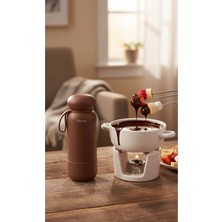 Sterna Aura Cocoa Brown Kahverengi Çelik Termos 740 ml