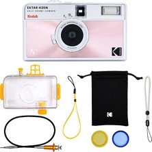 Kodak Ektar H35N Pembe Filmli Fotoğraf Makinesi Premium Paket Kız Çocuklar İçin Özel Olaylar