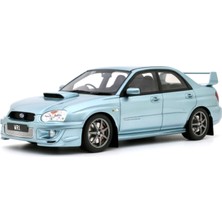 Otto Mobile 2003 Subaru Impreza Wrx Sti Wr1 P.solberg Edition 1:18 Açık Mavi Model Araba