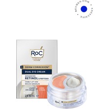Roc Derm Correxion Dual Ikili Sıkılaştırıcı Göz Çevresi Bakım Kremi