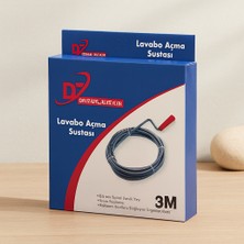 Gees Global 3 M Spiral Esnek Yay Lavabo ve Gider Boru Açıcı