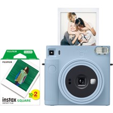 Fujifilm Instax Sq1 Buz Mavi Fotoğraf Makinesi + 20'li Kare Film